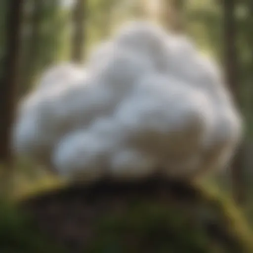 Abstract White Cloud Internet Package Concept