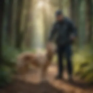 Empowering Independence Through Guide Dog Assistance Guide dog assisting a person with visual impairment