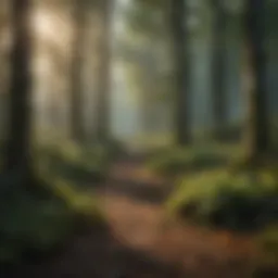 Diverse ecosystems showcasing the richness of life