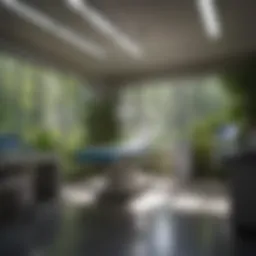 Advanced technology in a medical facility