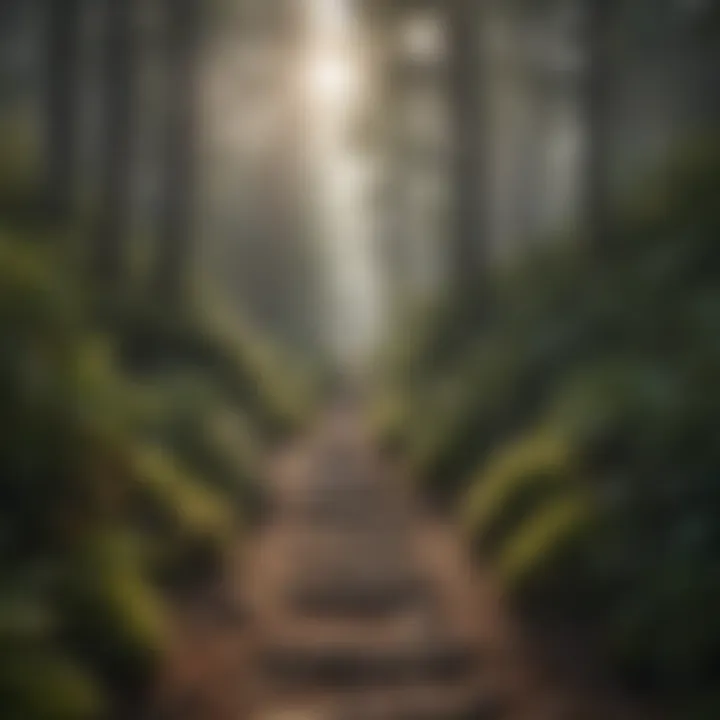 Adventurous Hiking Trail at Camp Nederland
