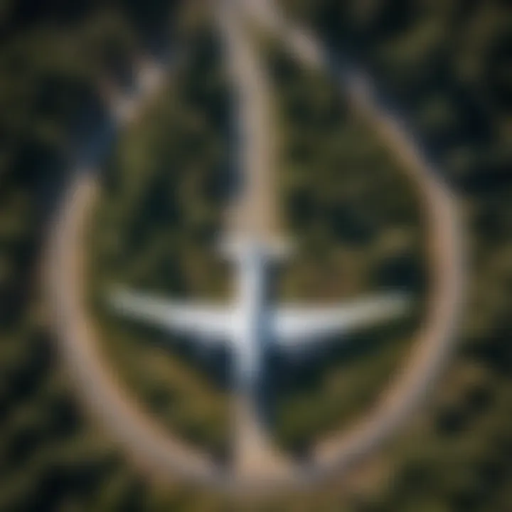 Aerial Perspective of San Francisco International Airport Aerial View of San Francisco International Airport (SFO)