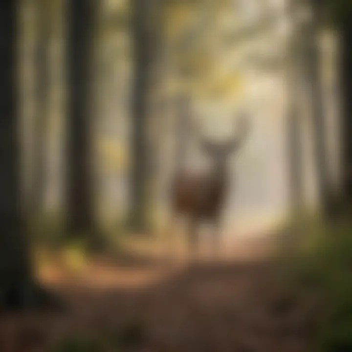 Majestic Deer in Alabama Forest