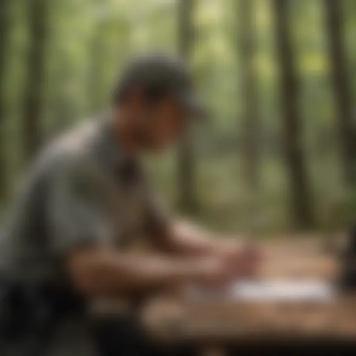 Alabama Wildlife Conservation Officer Checking License