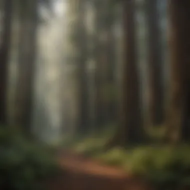 Majestic Redwood Canopy