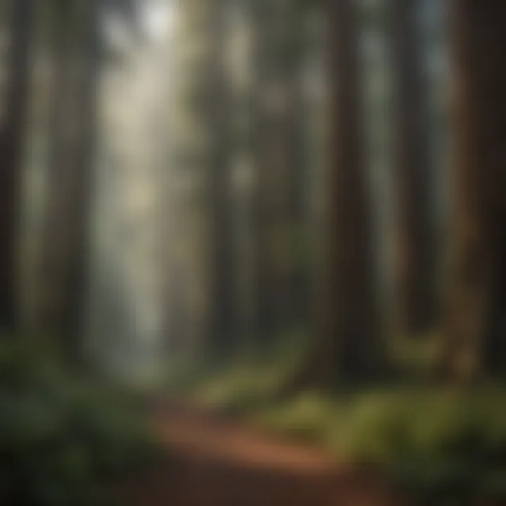 Majestic Redwood Canopy