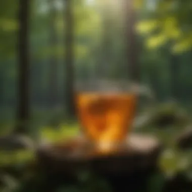 Soothing Elixir: American Ginseng Tea Brewing American Ginseng Tea Brewing Process