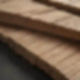 Stunning white oak lumber planks displaying natural grain patterns.