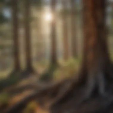 Ancient Foxtail Pine Stand in Colorado