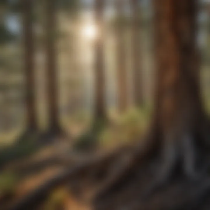 Ancient Foxtail Pine Stand in Colorado