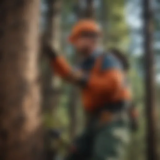 Woodpecker Tree Service Arborist in Action