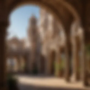 Architectural Detail of Historic Mission San Xavier del Bac