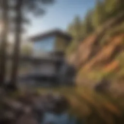 Architectural Marvel at Oroville Dam Visitor Center