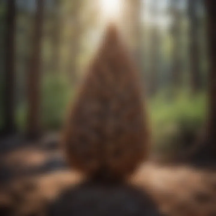 Arizona Cypress Cone Formation in Texas Landscape Arizona Cypress Cone Formation in Texas Landscape