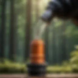 Backpack Sprayer Nozzle Detail