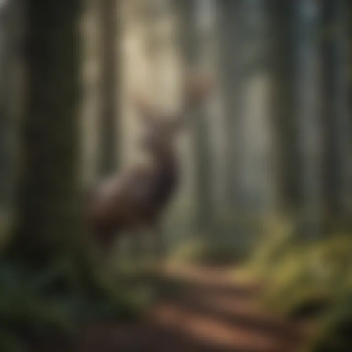 Enigmatic Wildlife Encounters in Bailey Forest