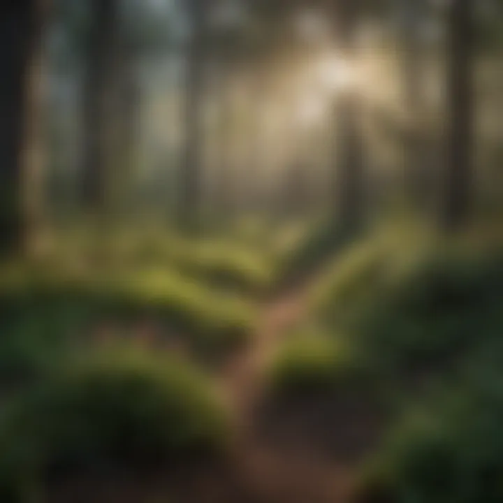Native Flora of Bartram Reserve Lush landscape of Bartram Reserve showcasing native flora.