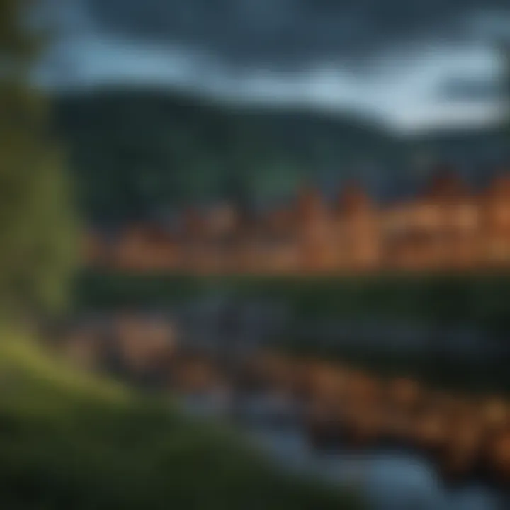 Evening Lights at Beaver Creek Resort
