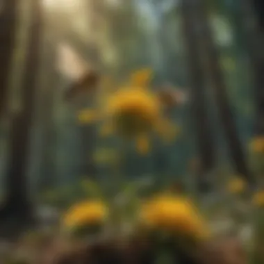 The Intricate Pollination Dance Pollination Process of Bees