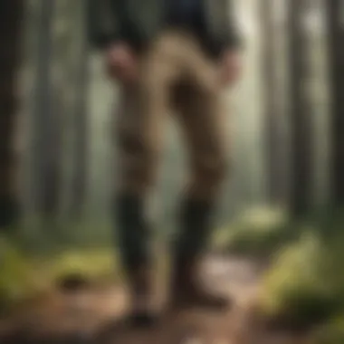 Tick-Repellent Trousers for Hiking Durable trousers crafted from tick-repellent fabric for hiking.