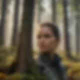 Diversity in Forest Ecosystems A vibrant forest showcasing diverse tree species.