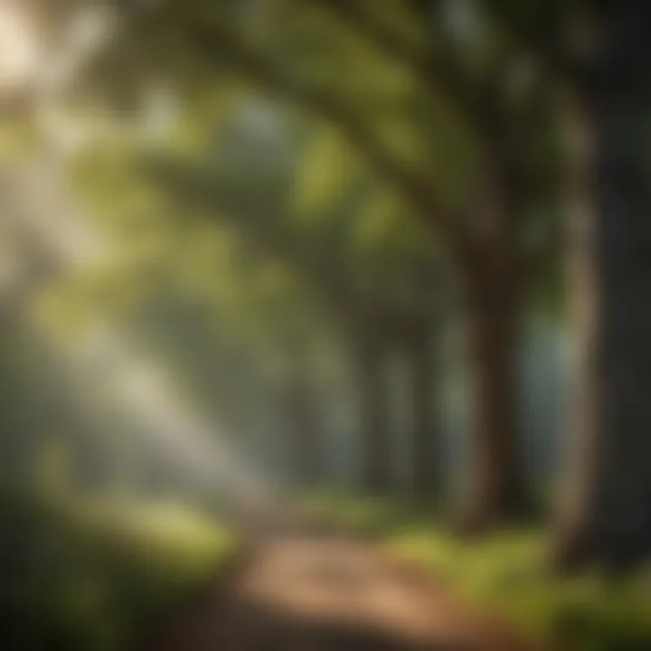 Diagram illustrating the functions of bio barriers for trees.