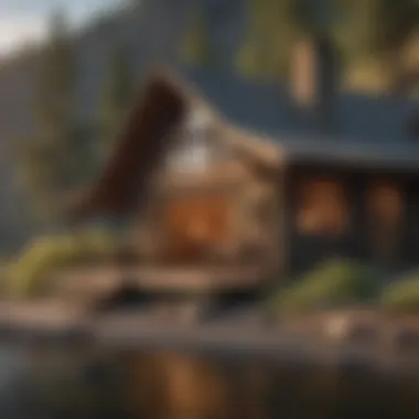 Luxury Cabin in the Wilderness Luxurious cabin surrounded by nature's beauty in Black Canyon