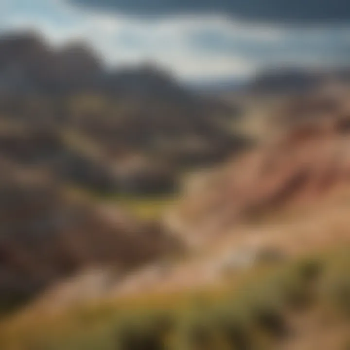 Awe-inspiring landscape of Badlands National Park