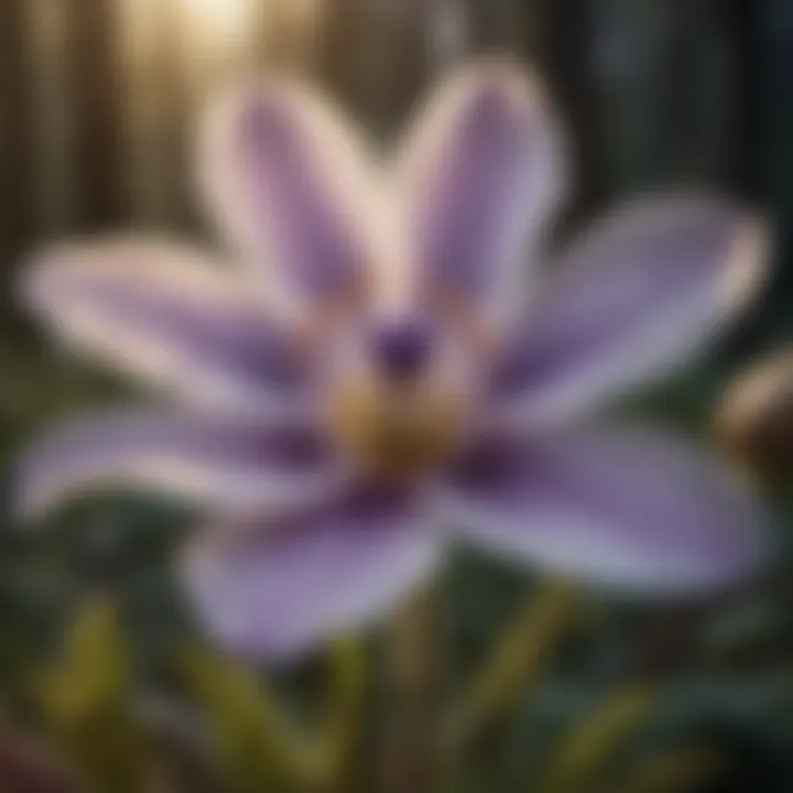 Botanical Majesty Pasque Flower