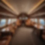 Luxurious Interior of Boutique Airplane
