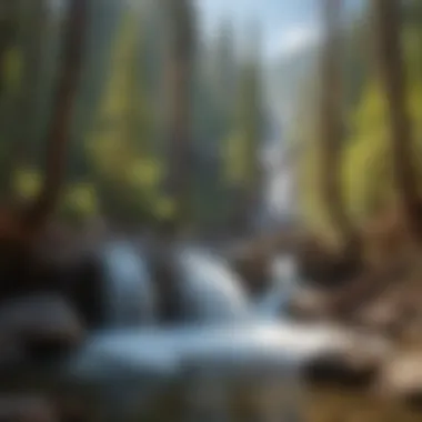 Nature's Symphony: Breathtaking Grizzly Falls Cascade Breathtaking Grizzly Falls Cascade