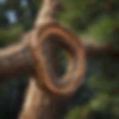 Bristlecone Pine Rings Close-Up