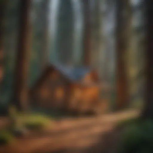 A Cozy Retreat in Sequoia National Park Cozy cabaña nestled among towering Sequoia trees