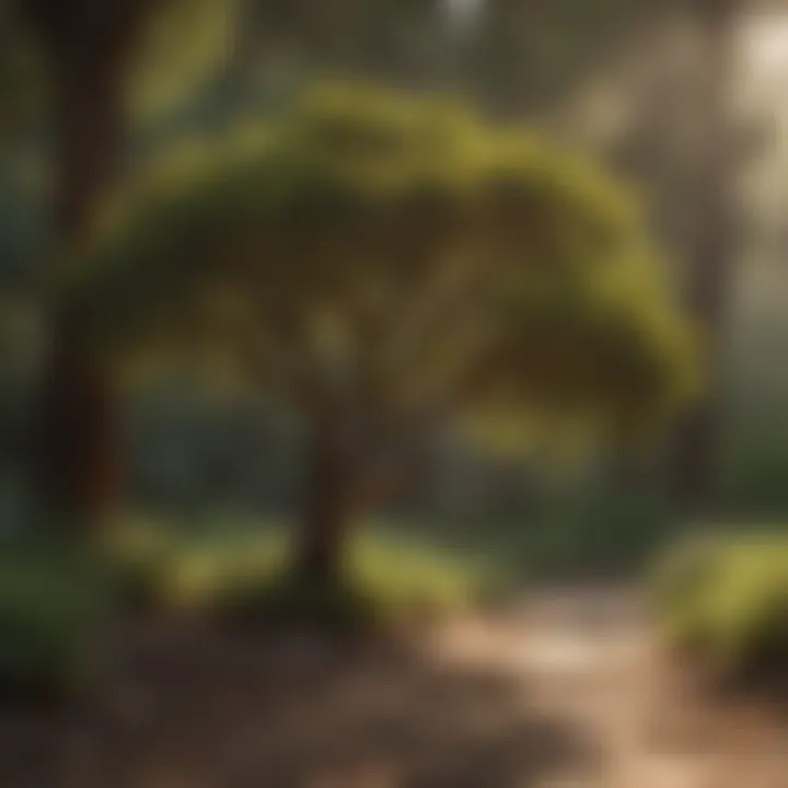 California Sweetshrub in Natural Habitat