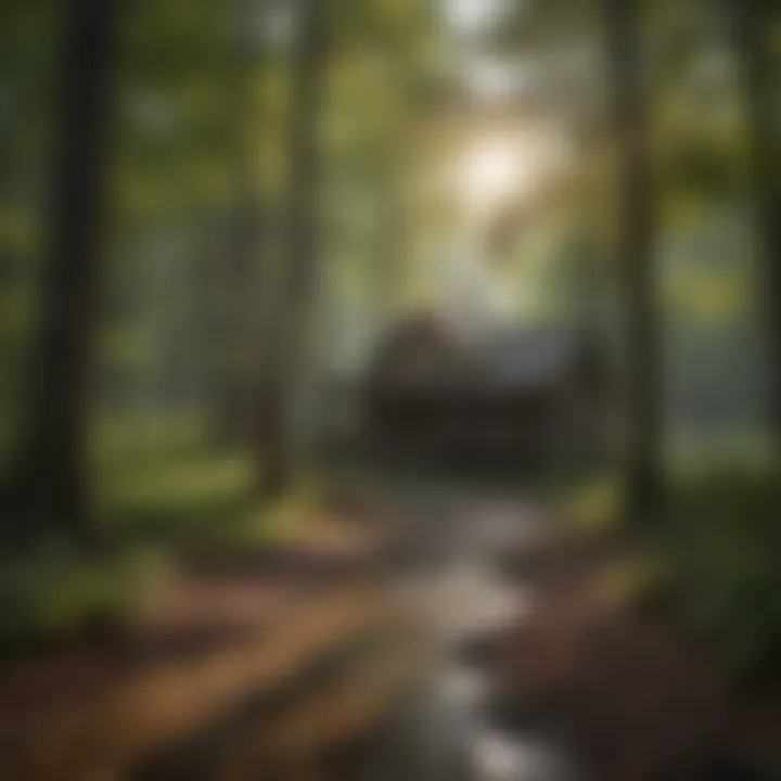 Historical landmarks within Camp Creek State Park