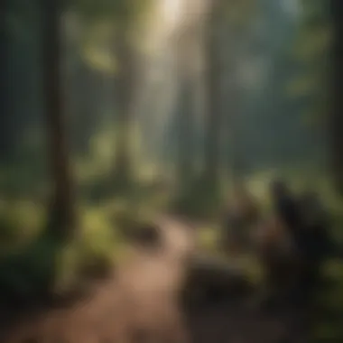 Forest Conservation Workshop at Camp Whitepine Participants engaged in a forest conservation workshop at the camp