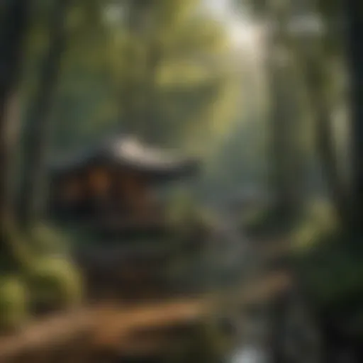 Canopy of Black River Horse Camp