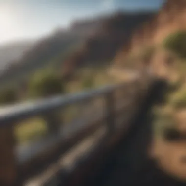 Passengers enjoying panoramic views from the train's observation car