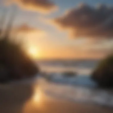 Majestic Sunset over Cape Hatteras Coastline