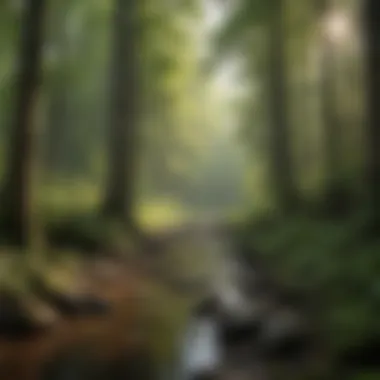 Captivating natural landscape of TSC Chippewa, PA