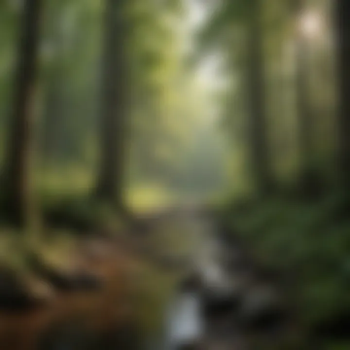 Captivating natural landscape of TSC Chippewa, PA