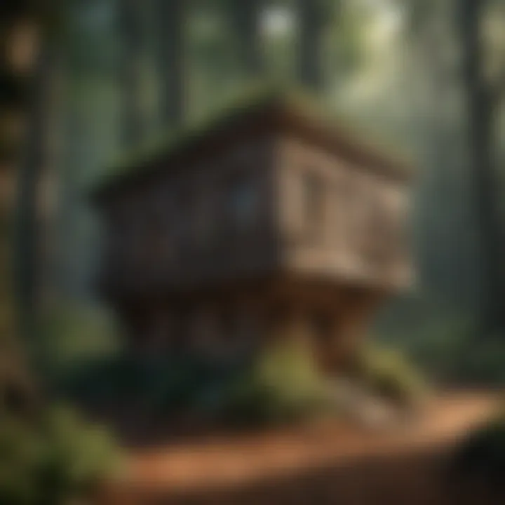 Detailed Structure of Carpenter Ant Hill Chambers