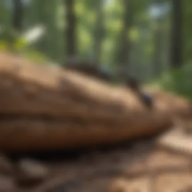 Carpenter Ant Workers Carrying Building Materials