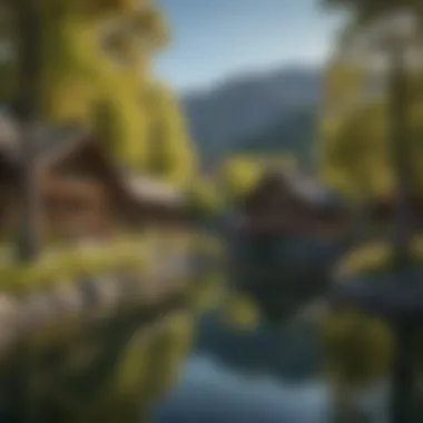 Tranquil Oasis: Charming Lakeside Village of Chelan Charming Lakeside Village in Chelan