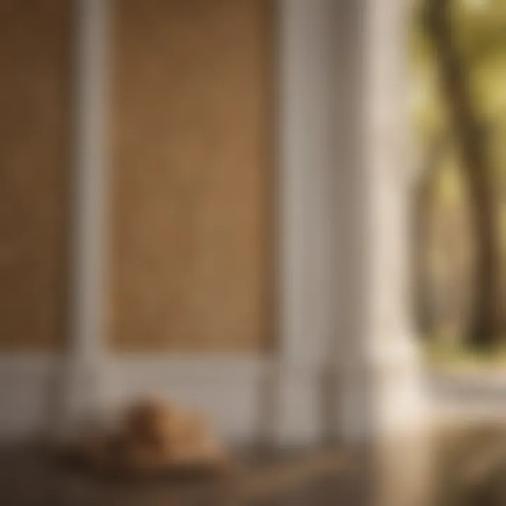 Chic Almond Toast Paint Shade Accentuating Architectural Details