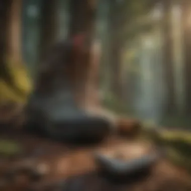 Essential Coleman Hiking Gear in Nature Coleman hiking gear displayed in a serene forest setting