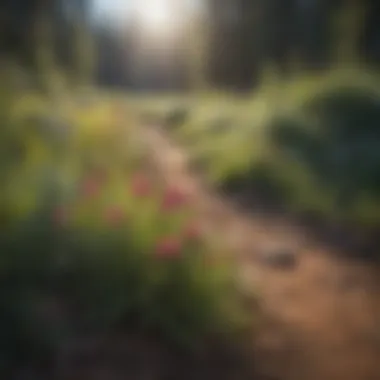 Native Wildflowers of Colorado Vibrant native wildflowers in Colorado landscape