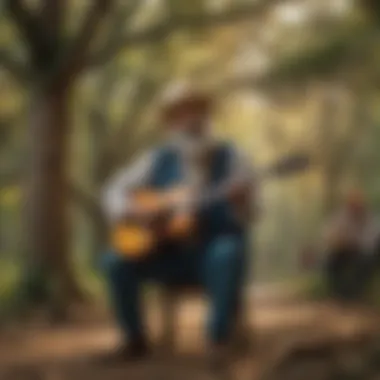 Colorful Cajun Music Performance in Louisiana