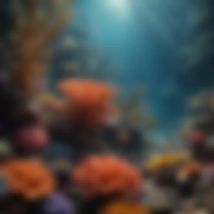 Colorful Coral Reef Underwater Ecosystem