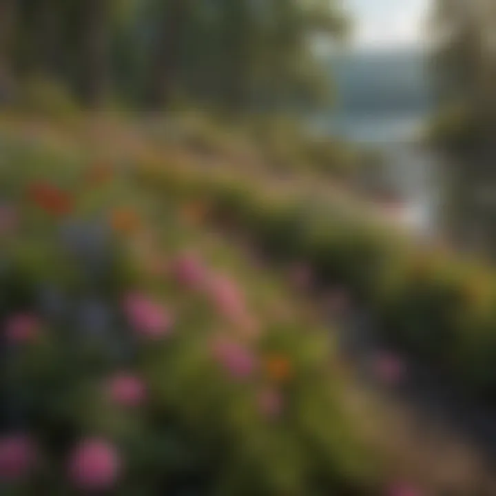 Colorful Wildflowers Blooming at Chewalla Lake